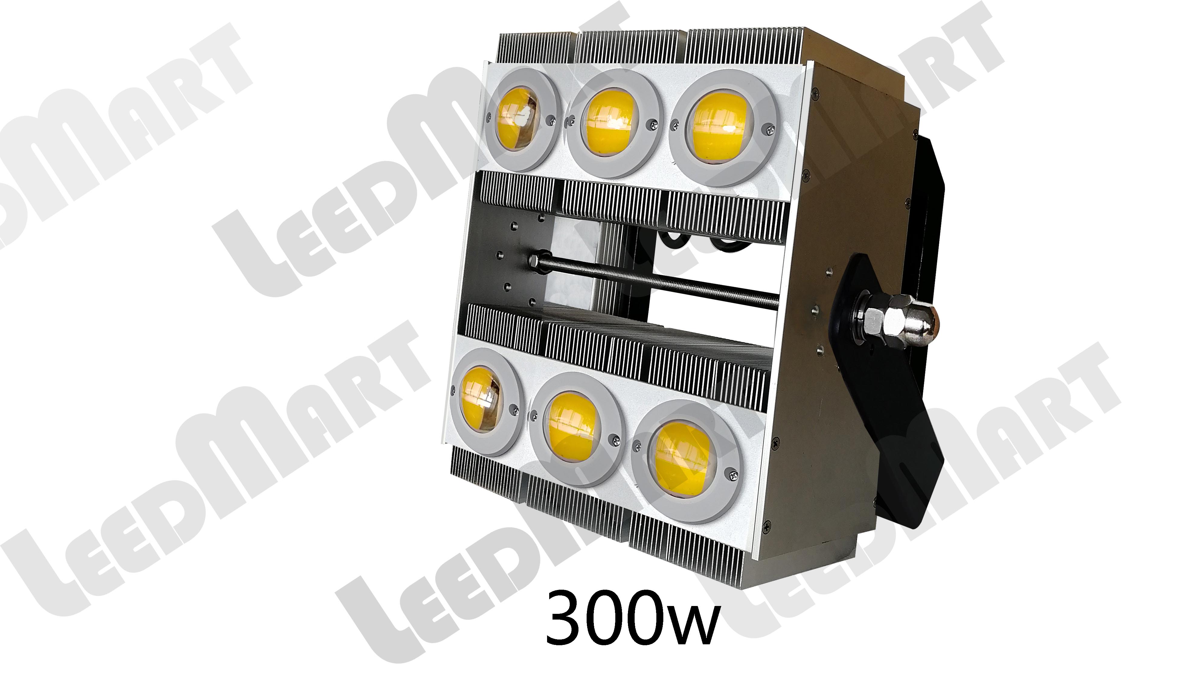 Good quality IP65 100 watt -1000 watt 130000 lumen LED high mast light fixture windproof design