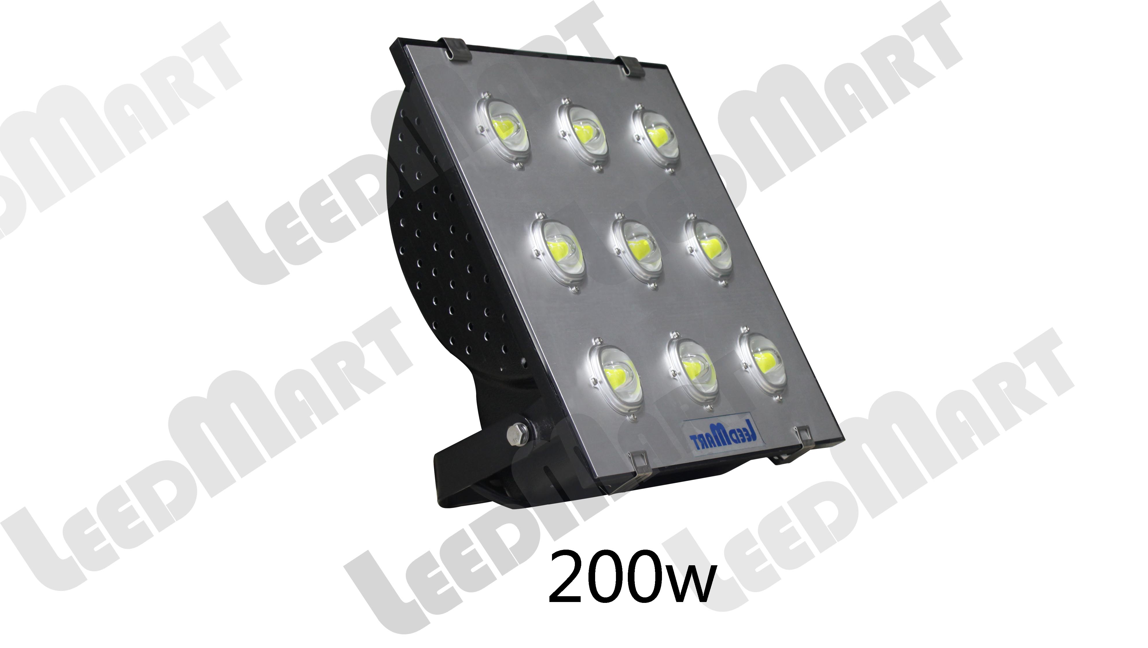 Good quality  IP65 50 watt -200 watt 24000 lumen LED flood light fixture