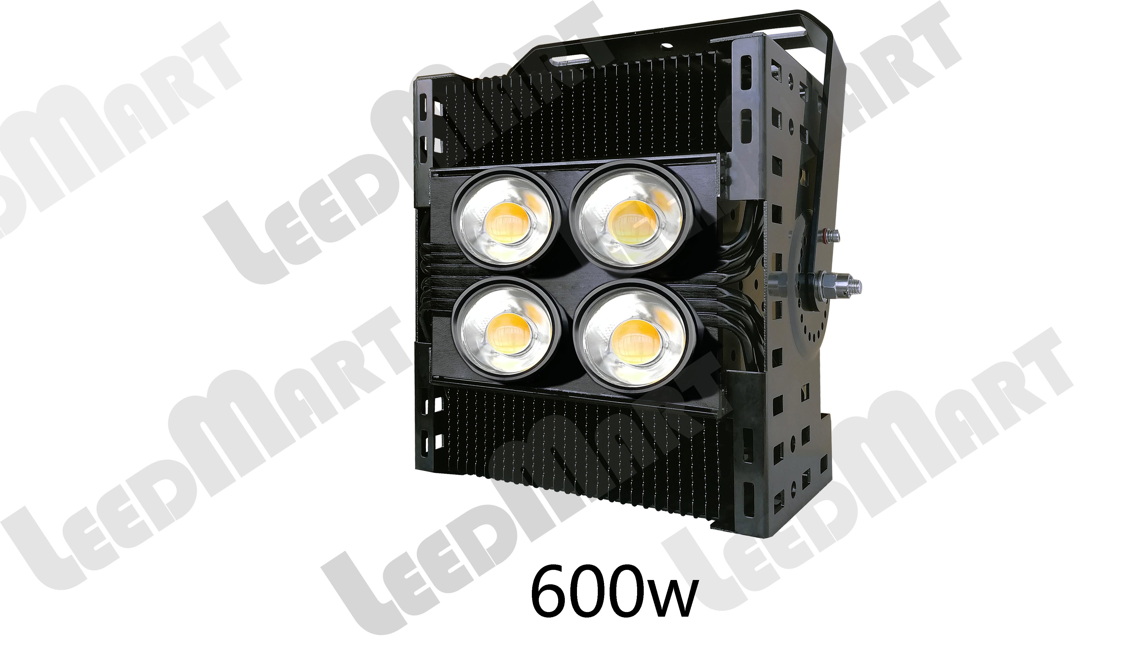 Good quality IP65 300 watt -2000 watt 260000 lumen good heat dissipation LED tower crane flood Lights good thermal dissipation