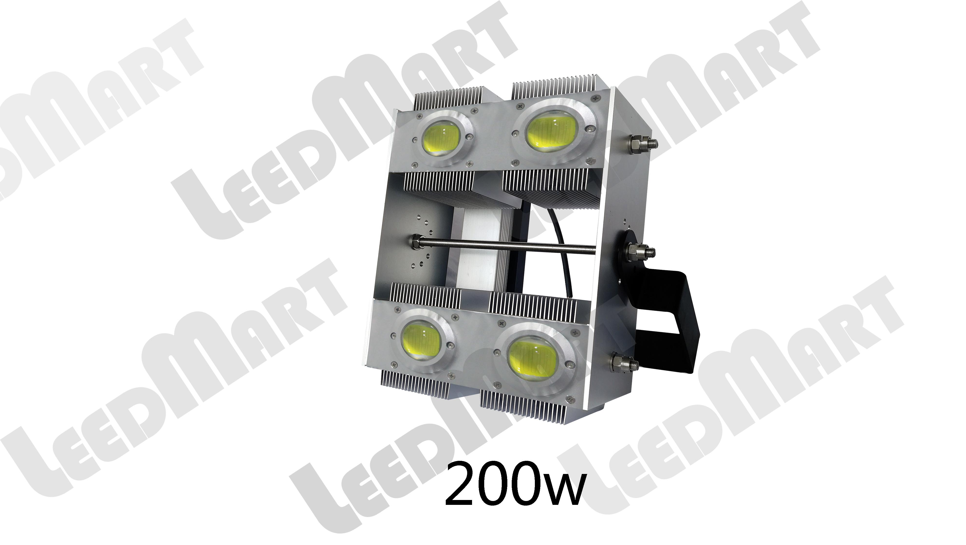 Good quality  IP65 50 watt -200 watt 24000 lumen LED flood light fixture windproof