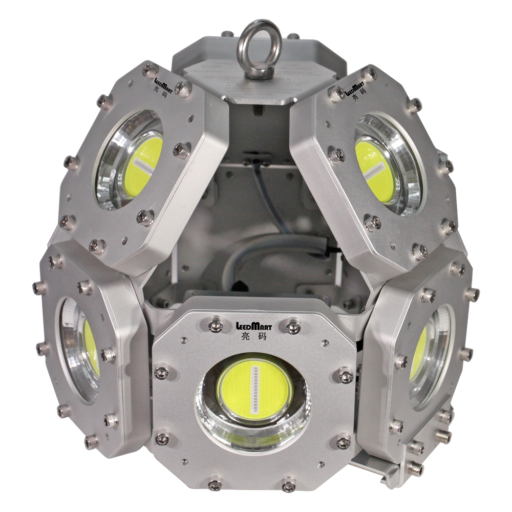 Underwater 300M high power LED fishing light attractor IP68 good quality 4500w watt-10500w watt 126000 lumen innovative design