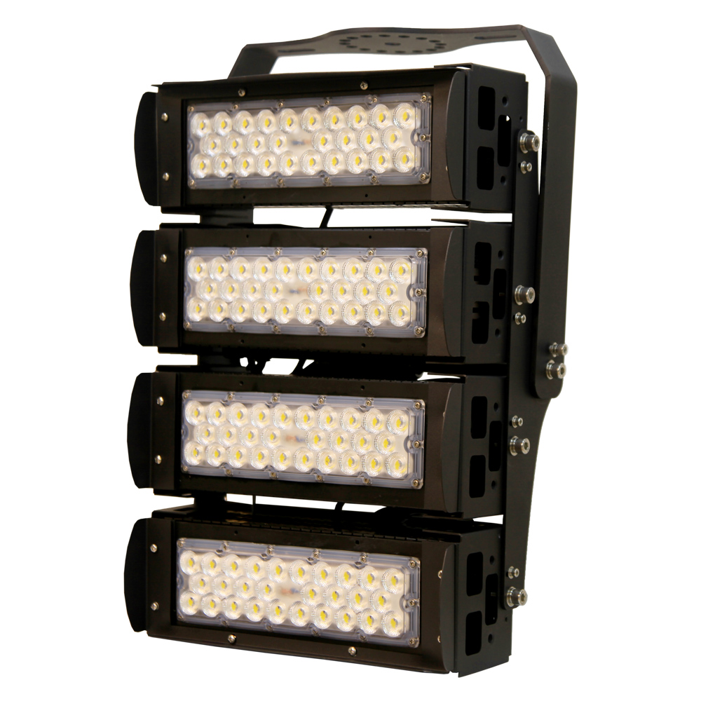 Flood light 400 watt 48000 lumen adjustable flexible