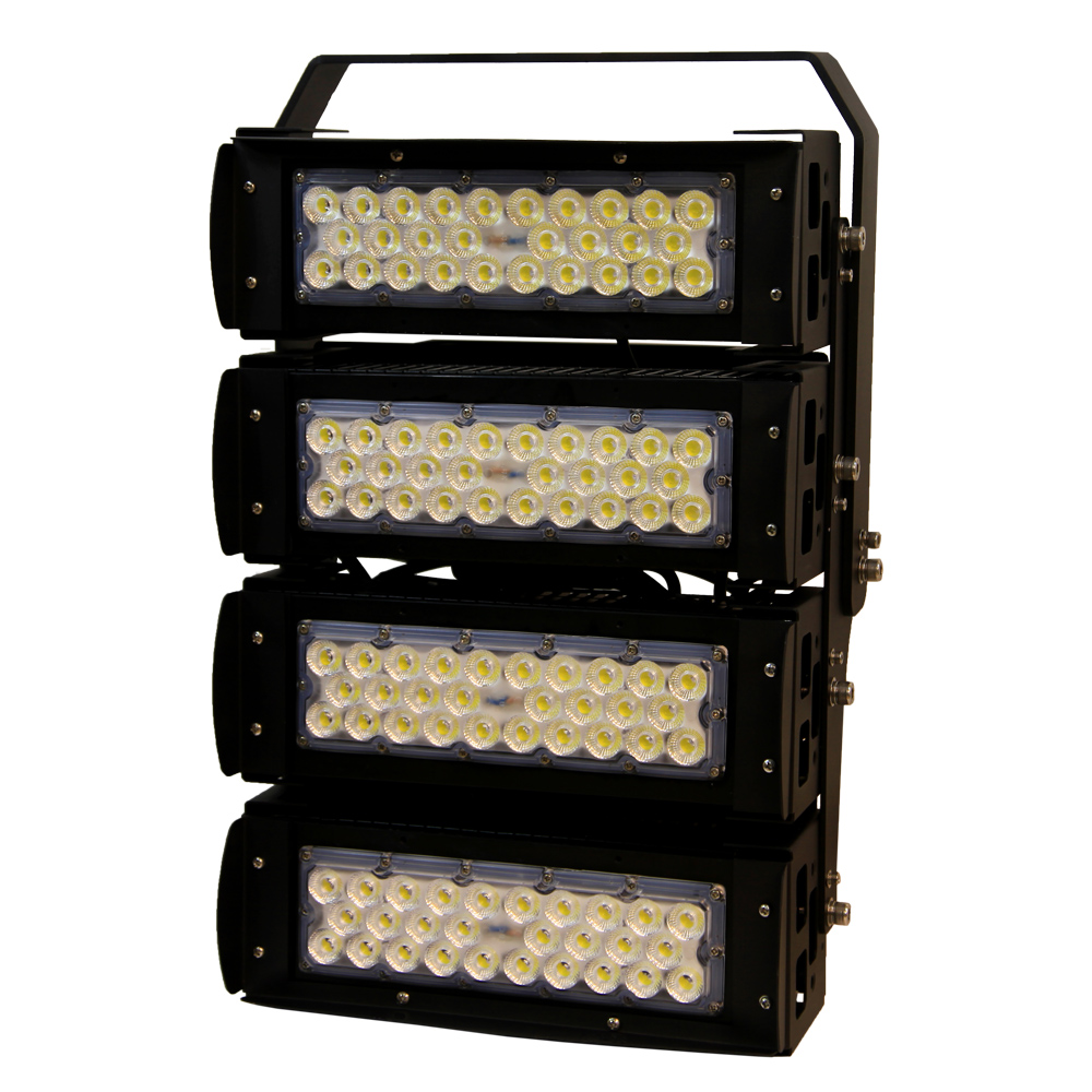 Flood light 400 watt 48000 lumen adjustable flexible