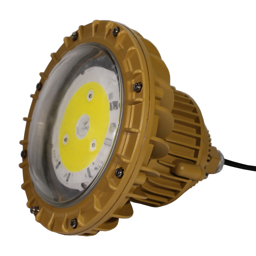 Square IP65 60watt-210watt 21000 lumen LED explosion Proof light fixture for mining, petrol Station 